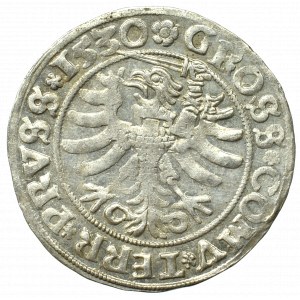 Sigismund I. der Alte, Pfennig für preußische Ländereien 1530, Toruń - unbeschrieben PE/O PRV/PRVSS