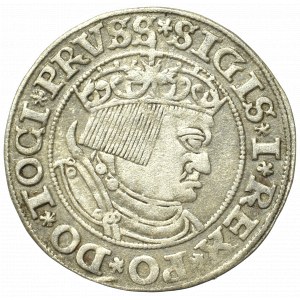 Sigismund I the Old, Groschen 1532, Thorn - NGC AU58