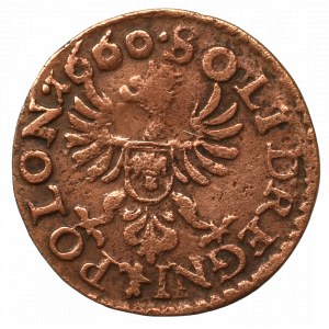 Jan II Kazimierz, Szeląg koronny 1660, Ujazdów