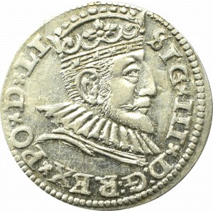 Sigismund III. Vasa, Trojak 1592, Riga - unbeschrieben
