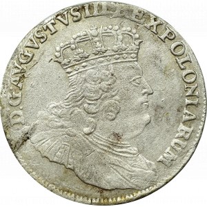 Germany, Saxony, Friedrich August II, 18 groschen 1754, Leipzig