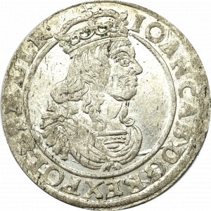Johannes II. Kasimir, Sechster von 1663, Bromberg - L R/alter Typ Adler