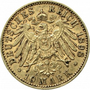 Niemcy, Prusy, 10 marek 1898 A