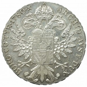 Austria, Maria Teresa, Talar 1780 - nowe bicie