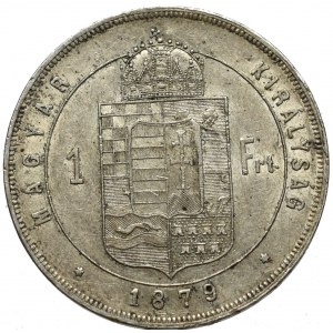 Węgry, Franciszek Józef, 1 forint 1879