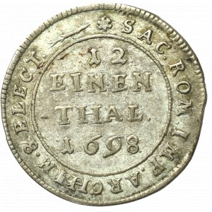 Germany, Saxony, 1/12 thaler 1698