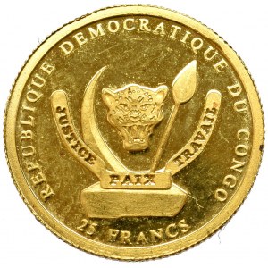 Kongo, 25 francs 2008