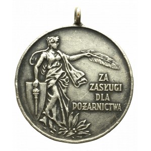 PRL, Srebrny medal Za Zasługi dla Pożarnictwa