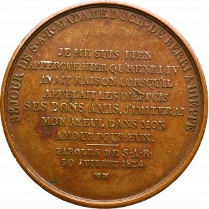 Francja, Medal księżniczka de Berri 1824