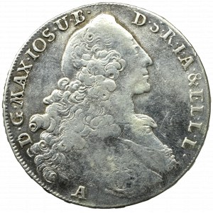 Germany, Bavaria, Maximilian Joseph, thaler 1770