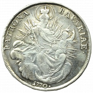 Germany, Bavaria, Maximilian Joseph, thaler 1770