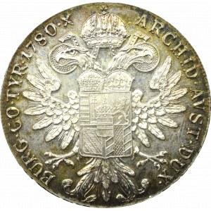 Austria, Maria Teresa, Talar 1780 - nowe bicie