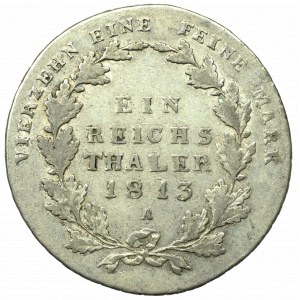 Germany, Preussen, Thaler 1813