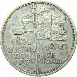 II Republic of Poland, 5 zloty 1930 November uprising