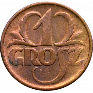 II Republic of Poland, 1 groschen 1935