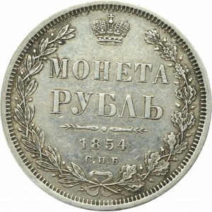 Rosja, Mikołaj I, Rubel 1854