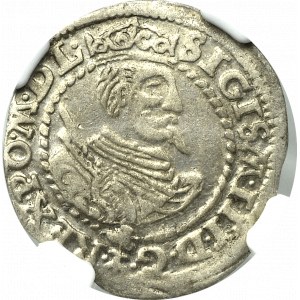 Sigismund III, Grossus 1597, Posen - NGC AU53