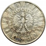 II Rzeczpospolita, 10 złotych 1935 Piłsudski - zestaw 2 egzemplarze