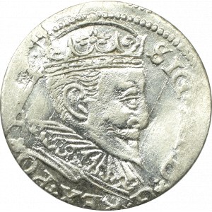 Sigismund III, 3 groschen 1597, Riga