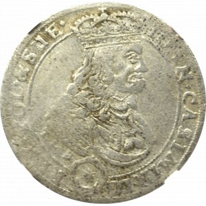 Johannes II. Kasimir, Ort 1668, Bromberg - NGC AU53