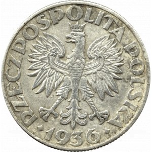 II Republic of Poland, 5 zloty 1936 Ship