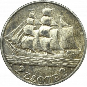 II Republic of Poland, 2 zloty 1936 Ship