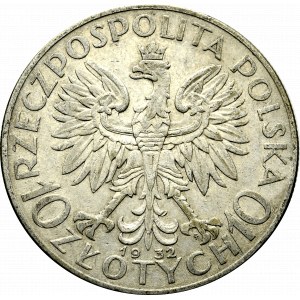 II Republic of Poland, 10 zloty 1932 Polonia