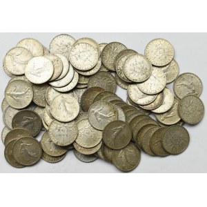 France, Lot of 1 franc 1898-1919 (101 ex)