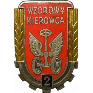 PRL, Odznaka Wzorowy Kierowca 2 klasy