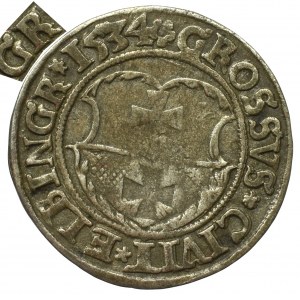 Sigismund I the Old, Groschen 1534, Elbing