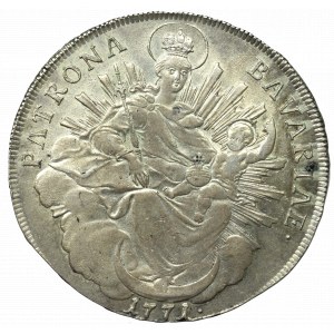 Germany, Bavaria, Maximilian Joseph, thaler 1771