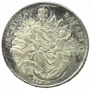 Germany, Bavaria, Maximilian Joseph, thaler 1770