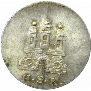 Germany, Hamburg, 1 schilling 1828