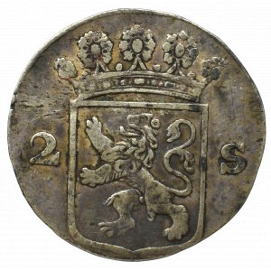 Netherlands, Holland, 2 stuiver 1791