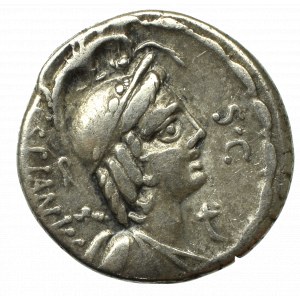Republika Rzymska, M. Plaetorius, Denar (67 p.n.e)