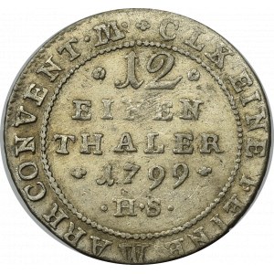 Niemcy, Anhalt-Bernberg, 1/12 talara 1799