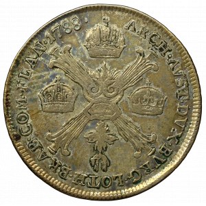 Austrian Netherlands, 1/4 thaler 1788