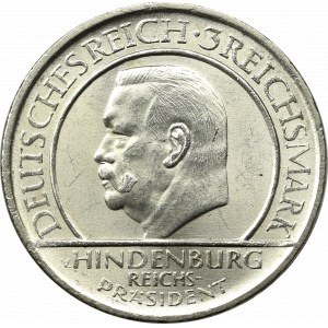 Germany, Weimar Republic, 3 mark 1929 A, Berlin