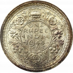 British India, 1 rupee 1944, Mumbay