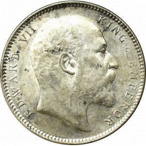 British India, 1 rupee 1906