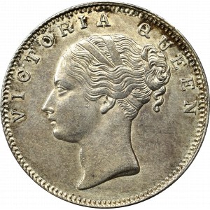 Indie brytyjskie, 1 Rupia 1840 - rzadszy portret