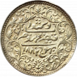 India, Kutch, 5 koris 1882/1939