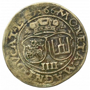 Zygmunt II August, Czworak 1566, Wilno - LI/LIT