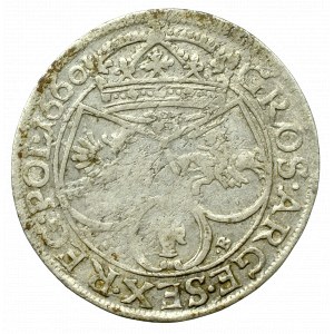 Johannes II. Kasimir, Das Sixpence 1660, Krakau