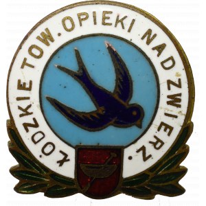 II RP, Odznaka Łódzkie Towarzystwo Opieki nad Zwierzętami