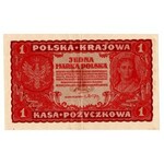 II Rzeczpospolita, Zestaw banknotów - 6 egzemplarzy (w tym 1 marka jenerał)