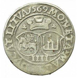 Sigismund II August, 4 groschen 1569, Vilnius