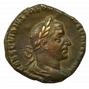Cesarstwo Rzymskie, Trebonian Gallus, Sesterc - Apollo