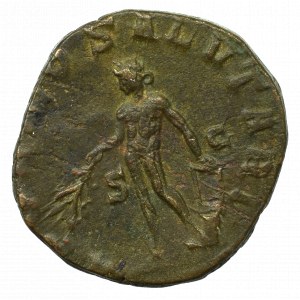 Roman Empire, Trebonian Gallus, Sestertius Apollo