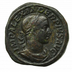 Roman Empire, Severus Alexander, Sestertius Sol